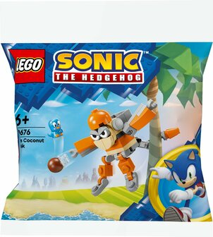 30676 LEGO Sonic Kiki&#039;s Kokosnotenaanval (Polybag)