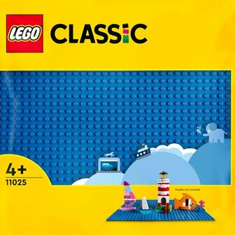 11025 LEGO Classic Blauwe Bouwplaat