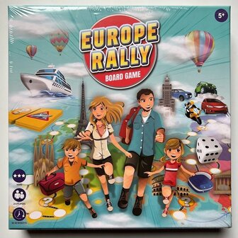 01729 Europe Rally Bordspel