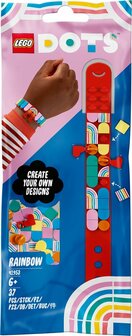 41953 LEGO DOTS Regenboog armband met bedeltjes