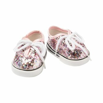 90803 I&#039;m a Girly Accessory Ros&eacute;gouden Glittersneakers