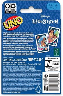 67859 Disney Lilo &amp; Stitch UNO Kaartspel