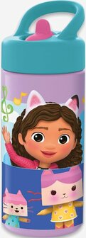 12316 Gabby&#039;s Dollhouse Drinkfles Paars