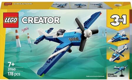 31160 LEGO Creator 3in1 Luchtvaart racevliegtuig