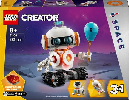 31164 LEGO Creator 3in1 Ruimterobot