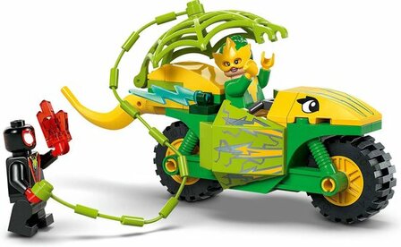 11198 LEGO Marvel Spin en Electro achtervolging met dinosaurusvoertuigen