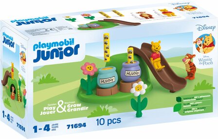 71694 PLAYMOBIL Junior &amp; Disney: Winnie de Poeh Bijentuin