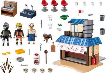 70668 PLAYMOBIL Naruto Ichiraku Ramenshop