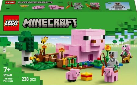 21268 LEGO Minecraft Het huis van het biggetje