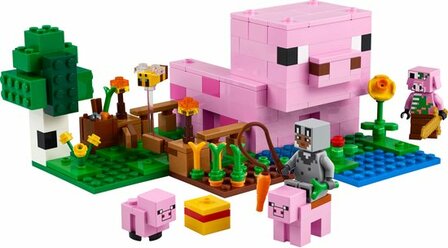 21268 LEGO Minecraft Het huis van het biggetje