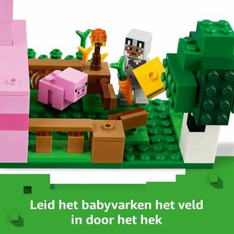 21268 LEGO Minecraft Het huis van het biggetje
