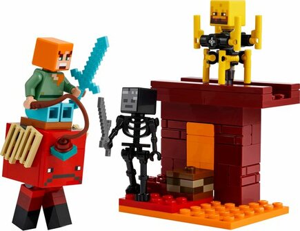 21266 LEGO Minecraft De lavastrijd in de Nether
