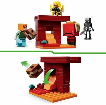 21266 LEGO Minecraft De lavastrijd in de Nether