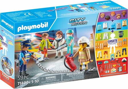 71400 PLAYMOBIL My Figures: Reddingsmissie
