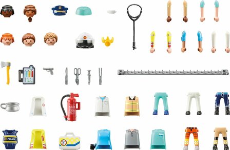 71400 PLAYMOBIL My Figures: Reddingsmissie