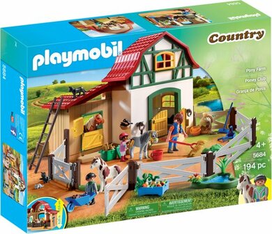 5684 Playmobil Country Pony Farm