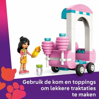42643 LEGO Friends Suikerspinkraam en scooter
