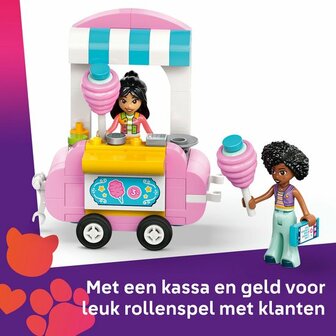 42643 LEGO Friends Suikerspinkraam en scooter