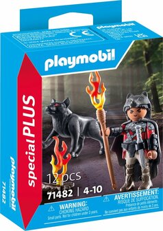 71482 PLAYMOBIL Special Plus Krijger met wolf