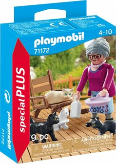 71172 PLAYMOBIL Special plus Oma met katten