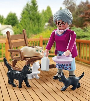 71172 PLAYMOBIL Special plus Oma met katten