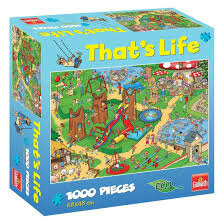 71362 Goliath Puzzel That's Life Kinderspeelplaats 1000 stukjes