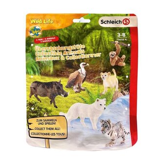 40955 Schleich Wild Life Verrassingszak met 3 dieren