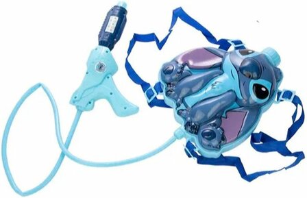 85968 Lilo &amp; Stitch Waterpistoolrugzak blauw