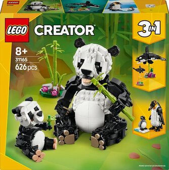 31165 LEGO Creator 3in1 Wilde dieren pandafamilie