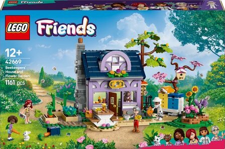 42669 LEGO Friends Imkershuis en bloementuin