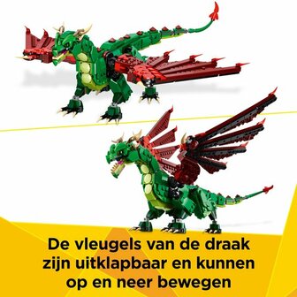 31161 LEGO Creator 3in1 Middeleeuwse draak