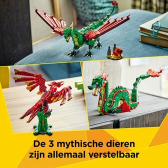 31161 LEGO Creator 3in1 Middeleeuwse draak
