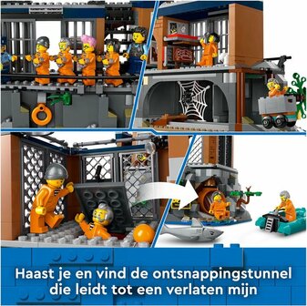 60419 LEGO City Politiegevangeniseiland