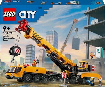 60409 LEGO City Gele mobiele bouwkraan