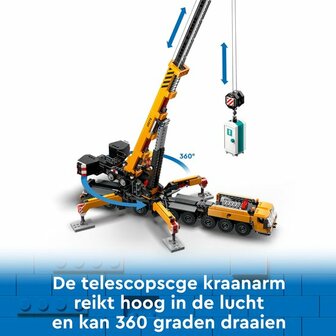 60409 LEGO City Gele mobiele bouwkraan