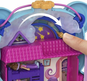 48274  Polly Pocket Teddybeer Tas