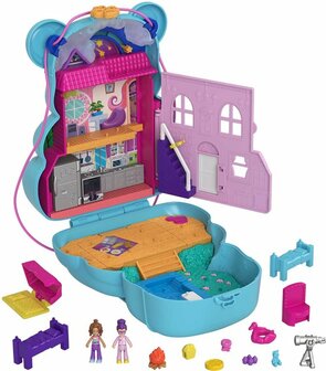 48274  Polly Pocket Teddybeer Tas