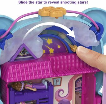 48274  Polly Pocket Teddybeer Tas