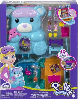 48274  Polly Pocket Teddybeer Tas