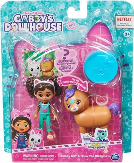 00139 Gabby&rsquo;s Poppenhuis - Speelset met Gabby en Kiho de kittenhoorn