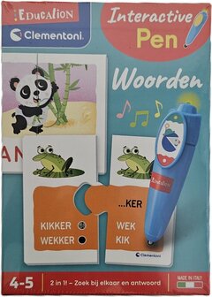 10635 Clementoni Interactive Pen Woorden Educatief  