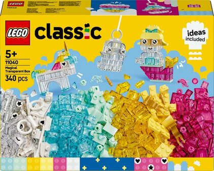 11040 LEGO Classic Magische Transparante Doos