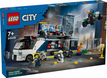 60418 LEGO City Politielaboratorium in truck