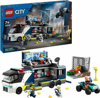 60418 LEGO City Politielaboratorium in truck