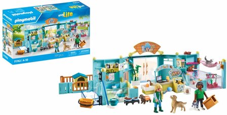 71742 PLAYMOBIL My Life Dierenhotel