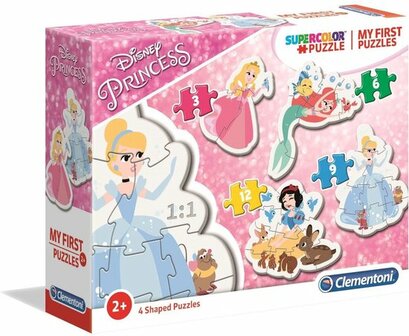 20813 Clementoni Disney Princess My First Puzzel 4 Puzzels