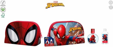 92638 Disney Marvel Spiderman Toilettas met  EDT 50 ml + Shower Gel 60 ml