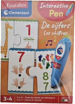 10611 Clementoni Interactive Pen De Cijfers