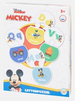 64921 Letterpuzzel Disney Junior Mickey Educatief Spel