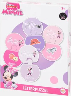 64914 Letterpuzzel Disney Junior Minnie Educatief Spel